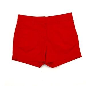 ** J.Crew ** Bright orange chino shorts